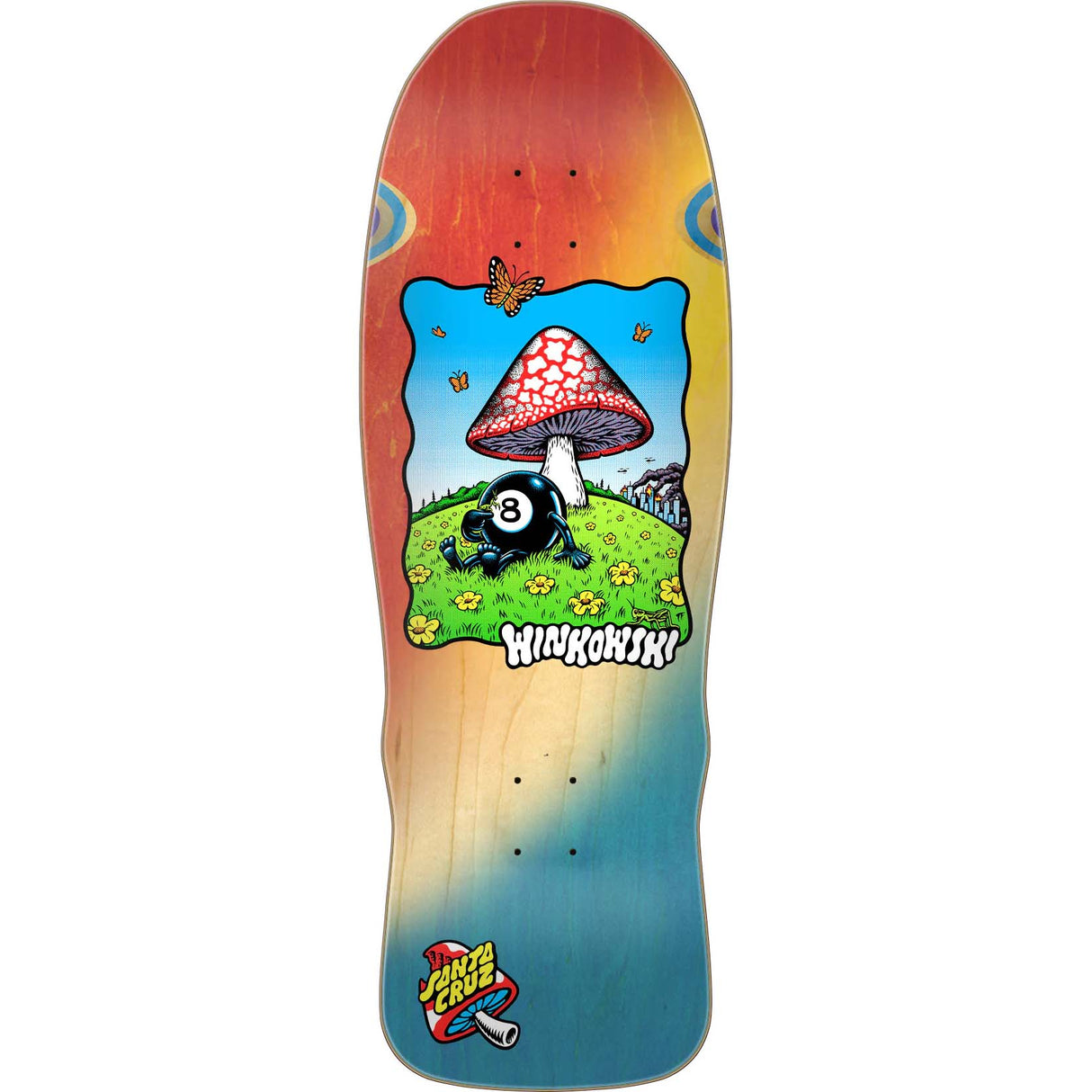 Santa Cruz 8Baller Skateboard Deck - Winkowski 10.35"