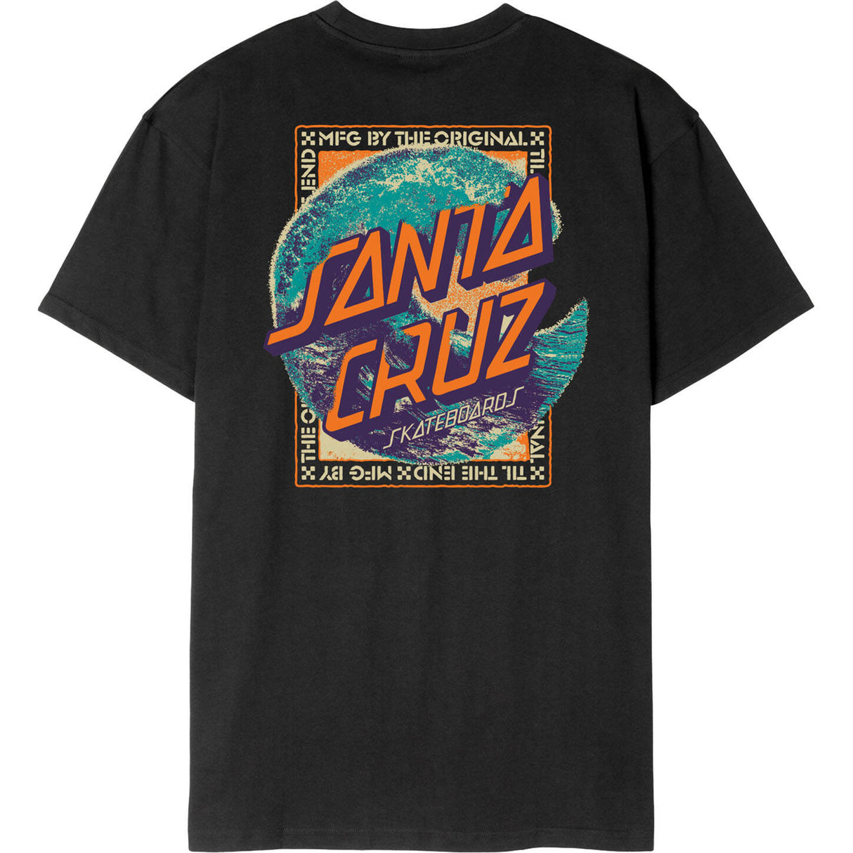Santa Cruz Breaker Dot T Shirt - Black