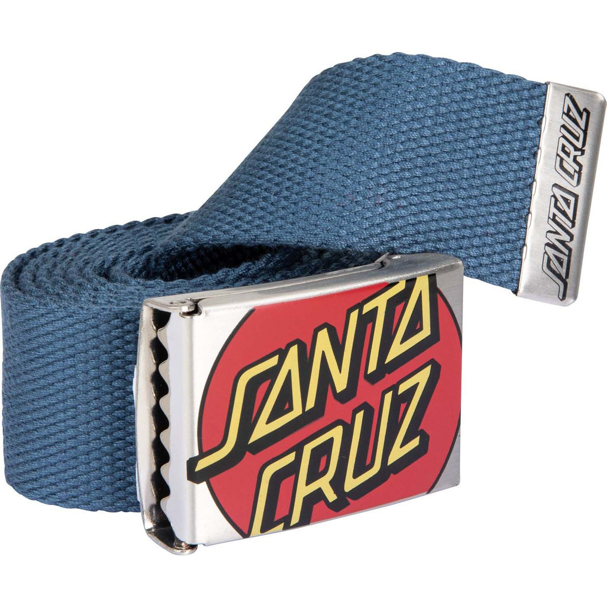 Santa Cruz Crop Dot Belt - Dusty Blue