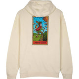 Santa Cruz Delfino Tarot Hoodie - Natural Acid Wash