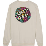 Santa Cruz Dressen Rose Two Crew - Light Grey