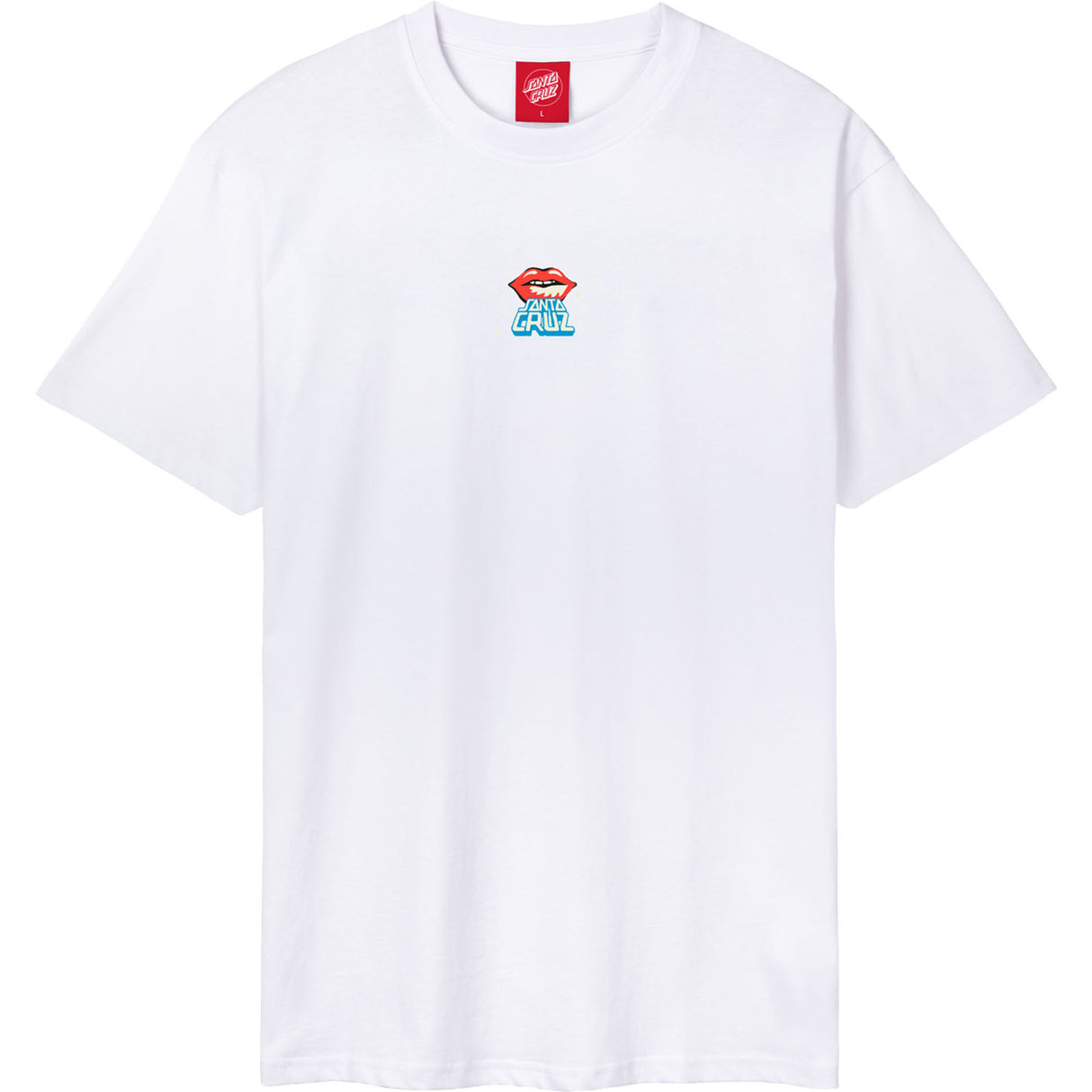 Santa Cruz Johnson Danger Zone 2 T Shirt - White