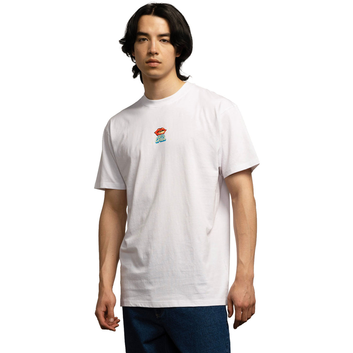 Santa Cruz Johnson Danger Zone 2 T Shirt - White