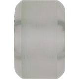 Santa Cruz Slime Balls Mirror Vomits Skateboard Wheels - Clear 53mm