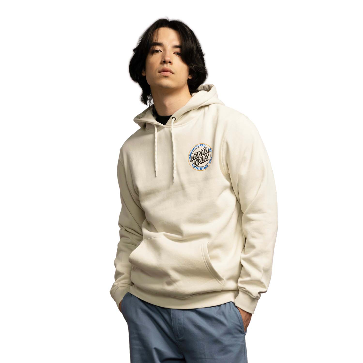 Santa Cruz Natas Screaming Panther Hoodie - Light Grey
