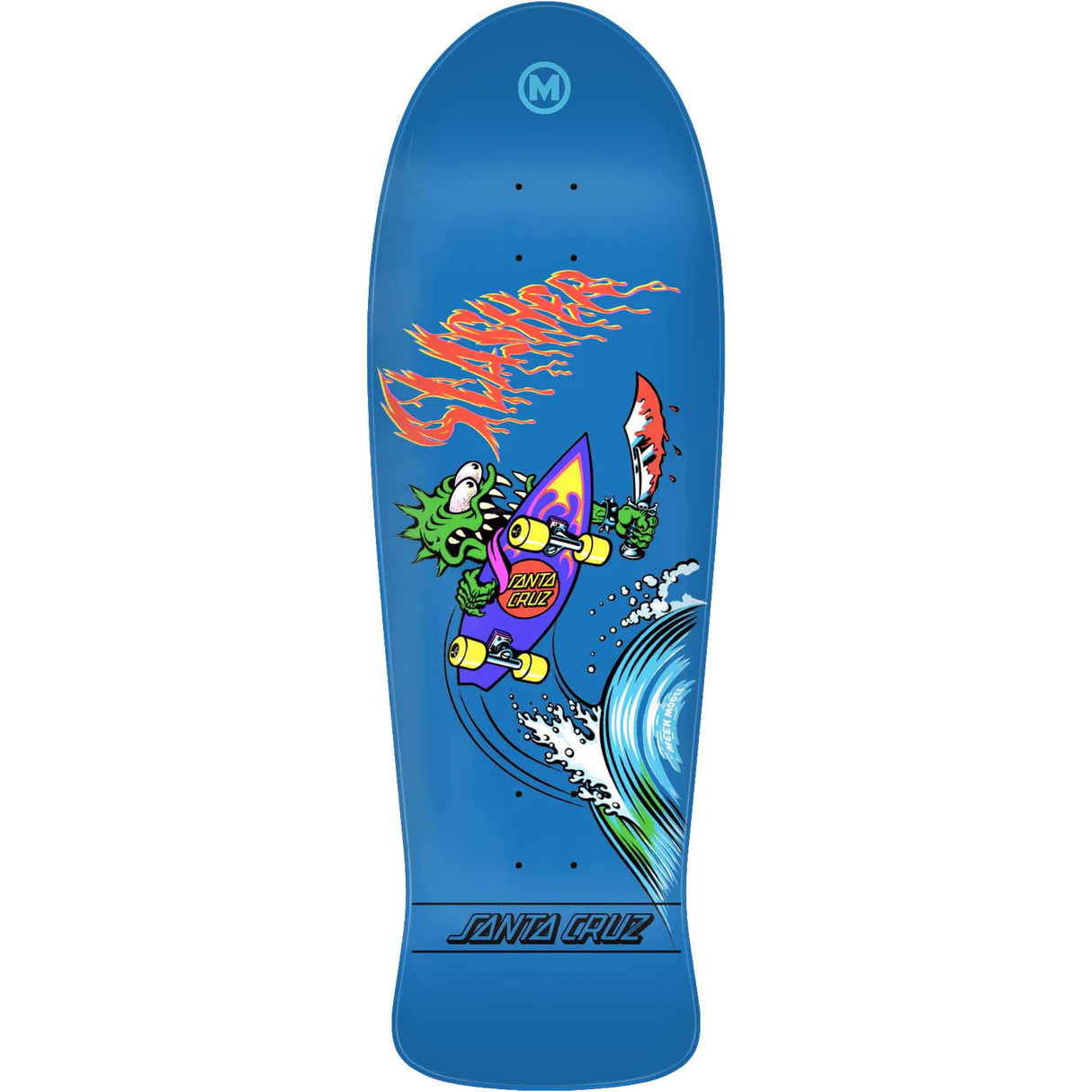 Santa Cruz Slasher Skateboard Deck - Meek 10.10"