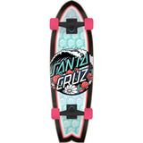 Santa Cruz Wave Dot Mushroom Splice Shark Cruiser Complete - 9" x 29.7"