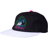 Santa Cruz All-Nighter Snapback Cap - Black/White