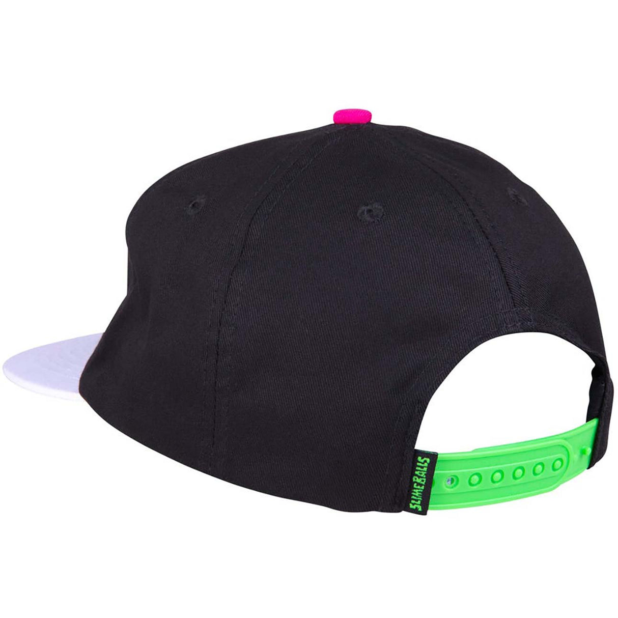 Santa Cruz All-Nighter Snapback Cap - Black/White