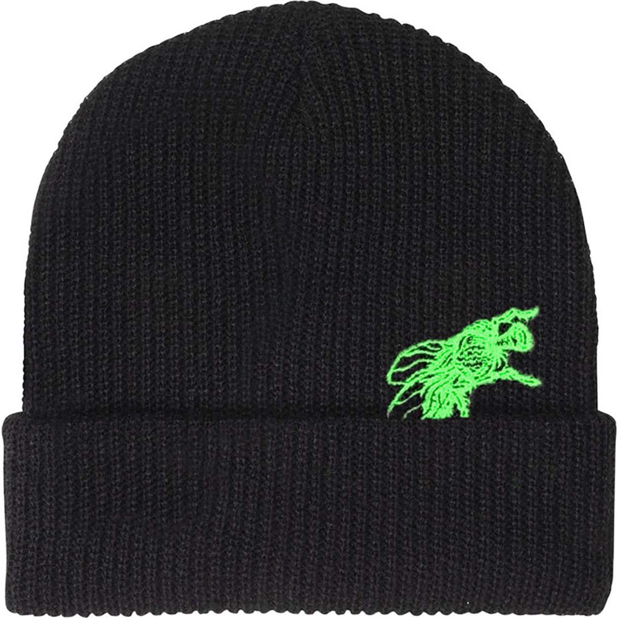 Santa Cruz Mono Splay Fly Beanie - Black
