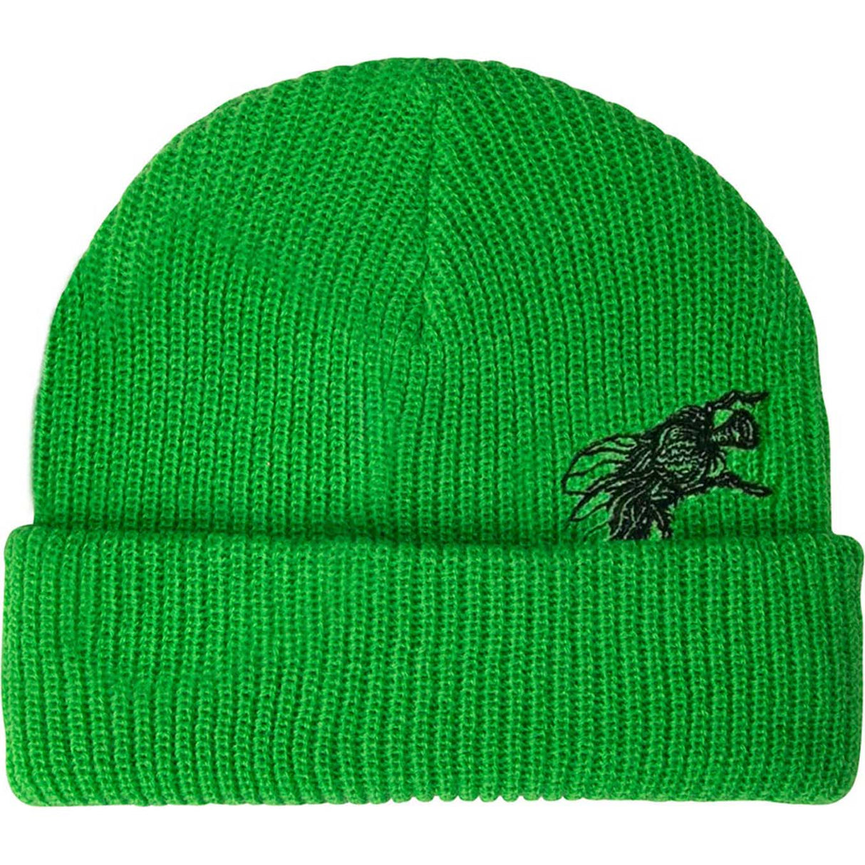 Santa Cruz Mono Splay Fly Beanie - Neon Green