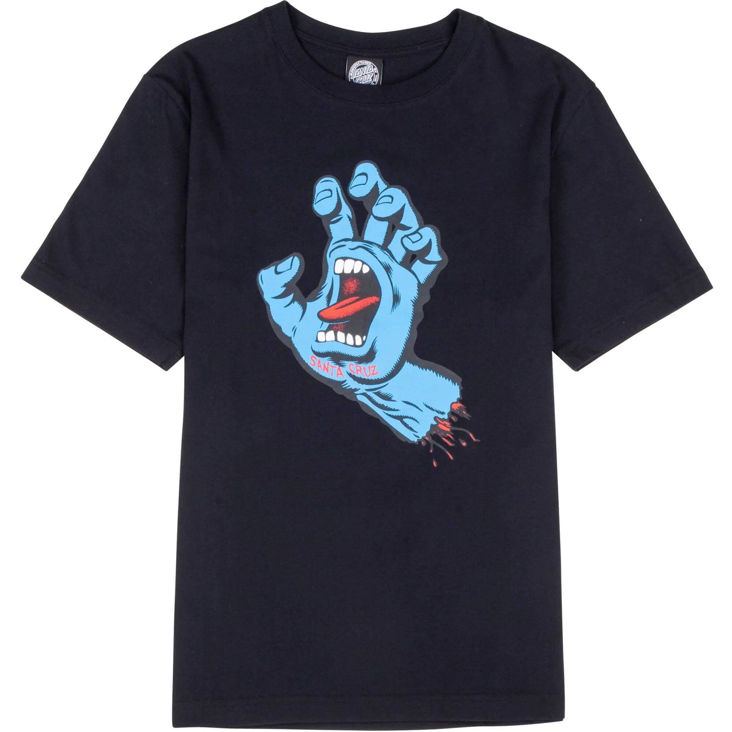 Santa Cruz Screaming Hand Womens T Shirt - Black