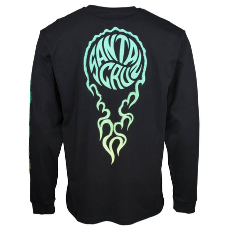 Santa Cruz Mako Long Sleeve T Shirt - Black