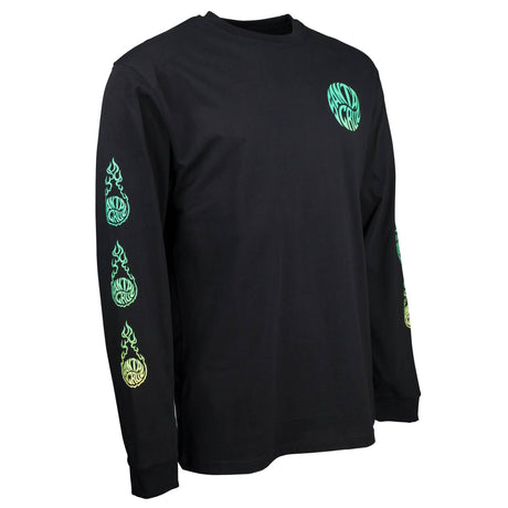 Santa Cruz Mako Long Sleeve T Shirt - Black