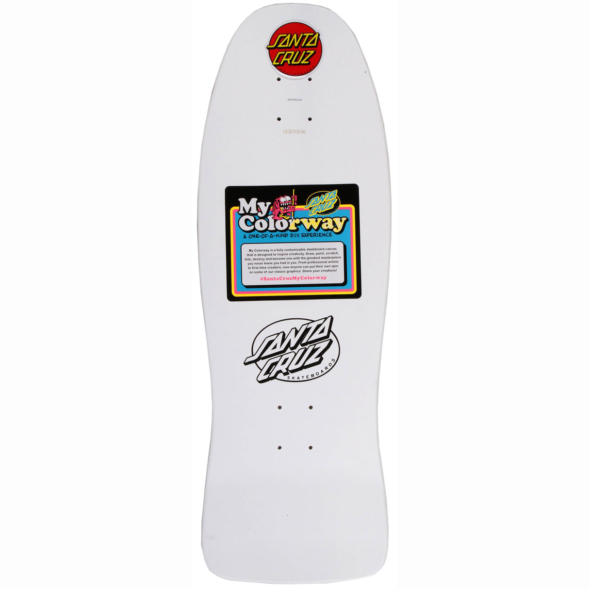 Santa Cruz My Colourway Kendall End of the World Reissue Skateboard Deck - 10''