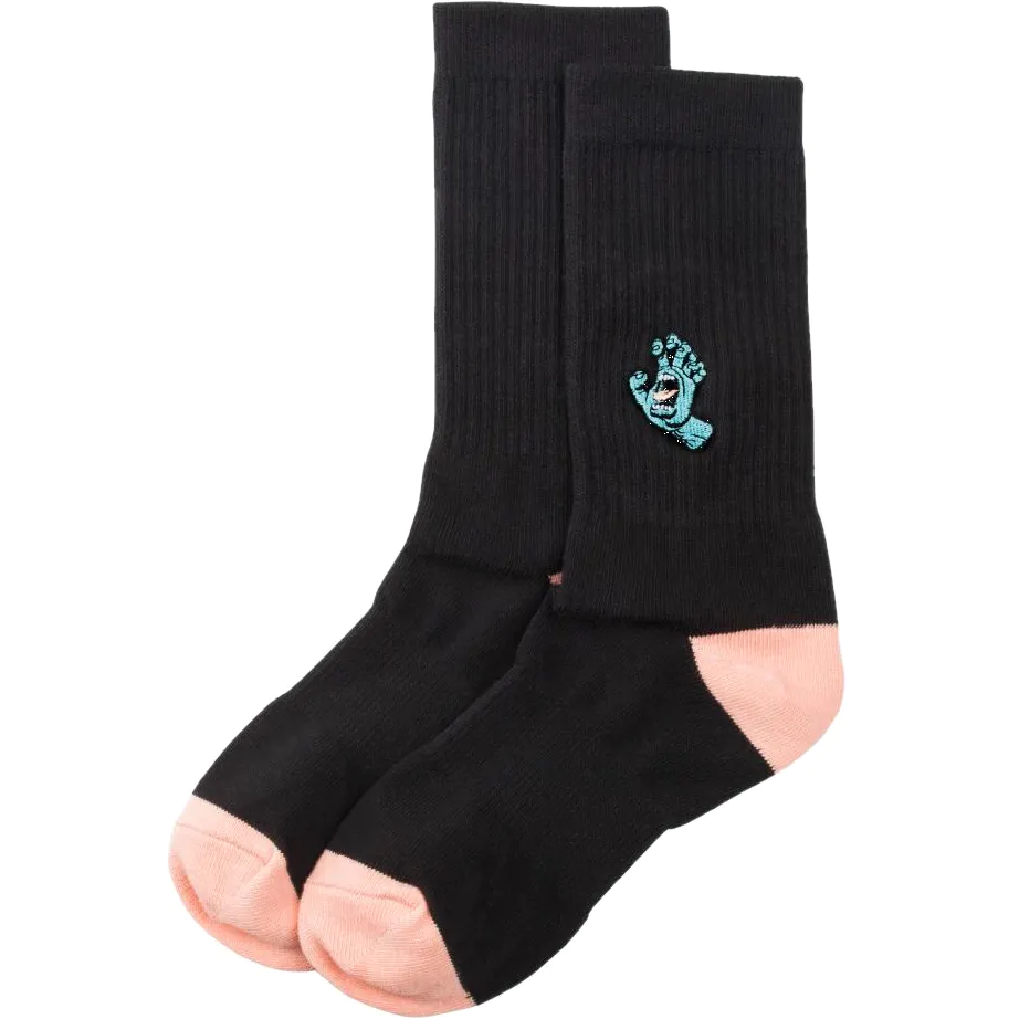 Santa Cruz Mini Hand Womens Socks - Assorted (2-Pack)