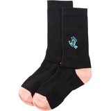 Santa Cruz Mini Hand Womens Socks - Assorted (2-Pack)