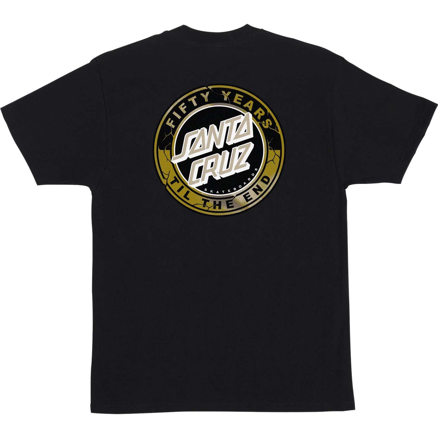 Santa Cruz 50th TTE Dot T Shirt - Black