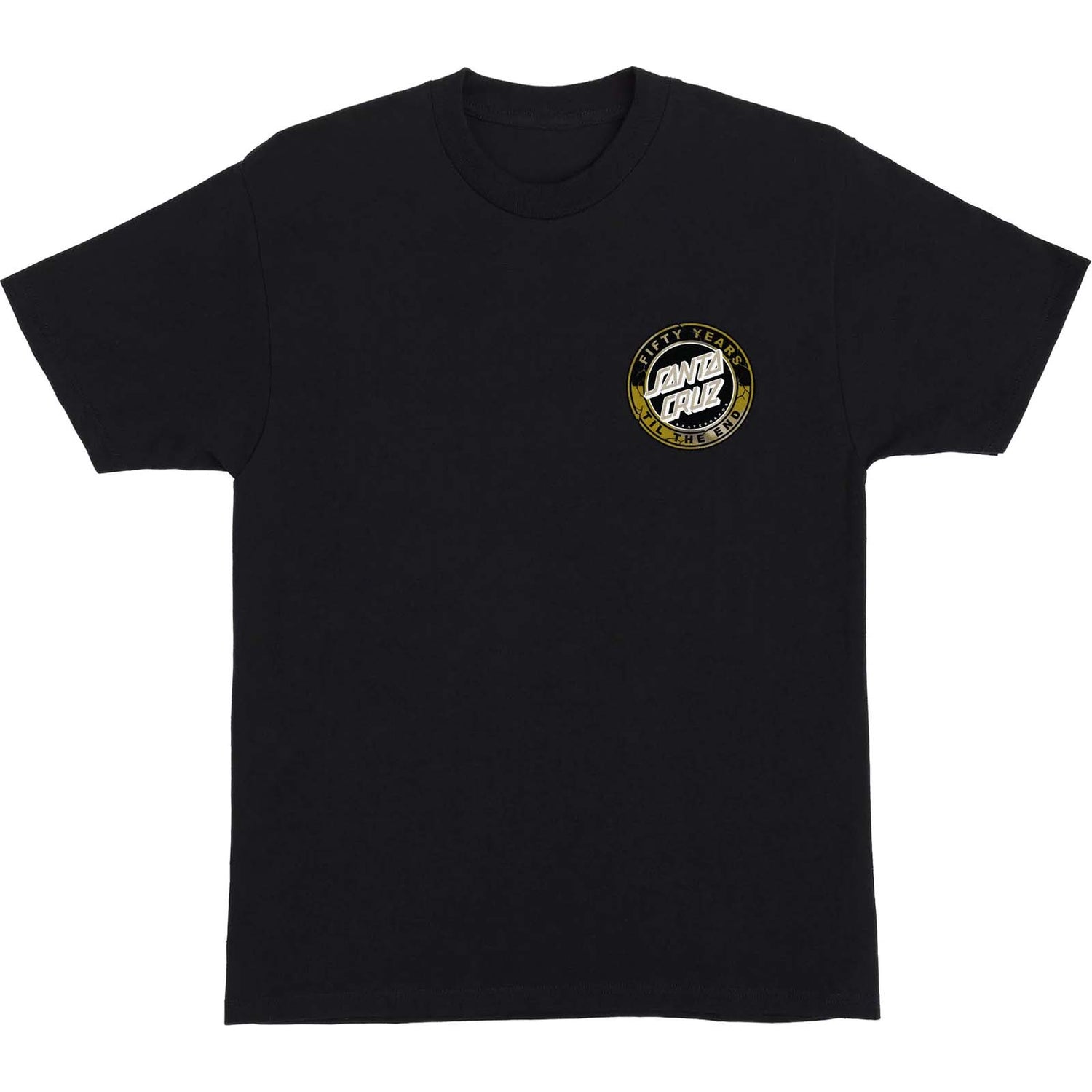 Santa Cruz 50th TTE Dot T Shirt - Black