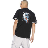 Santa Cruz Cosmic Bone Hand Baseball Shirt - Black
