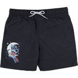 Santa Cruz Cosmic Bone Hand Swimming Shorts - Black