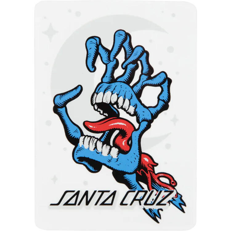Santa Cruz Cosmic Bone Hand Sticker
