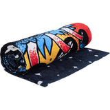 Santa Cruz Dark Arts Dot Towel - Midnight Blue