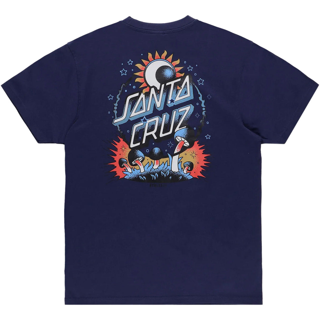 Santa Cruz Dark Arts Dot T Shirt - Midnight Blue