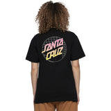 Santa Cruz Grid Delta Dot T Shirt - Black