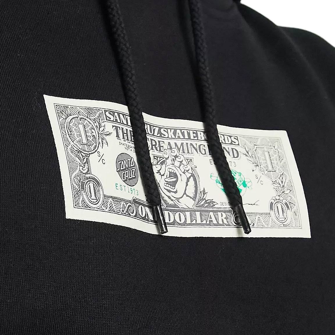 Santa Cruz Mako Dollar Hoodie - Black