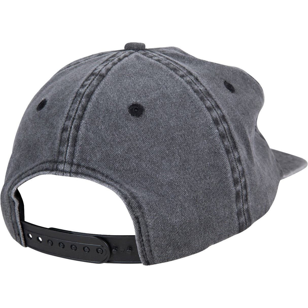 Santa Cruz Rigid Broken Dot Snapback - Black Acid Wash