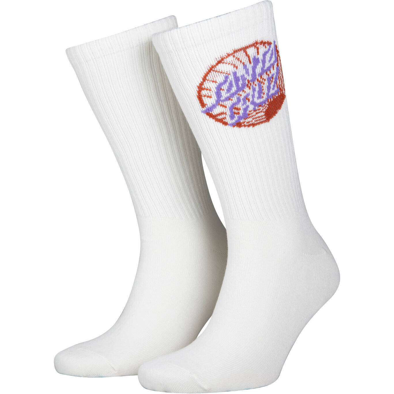 Santa Cruz Retreat Dot Socks - Unbleached Cotton