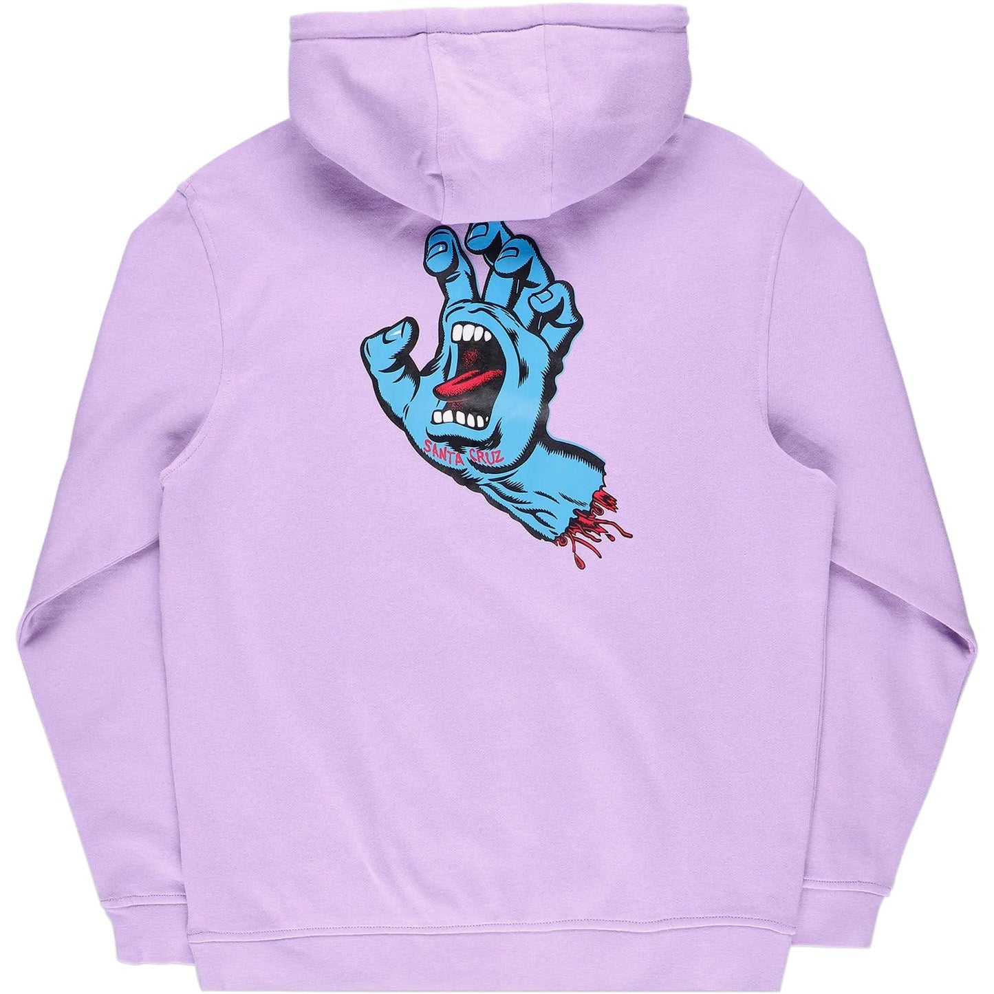 Santa Cruz Screaming Hand Chest Hoodie - Digital Lavender