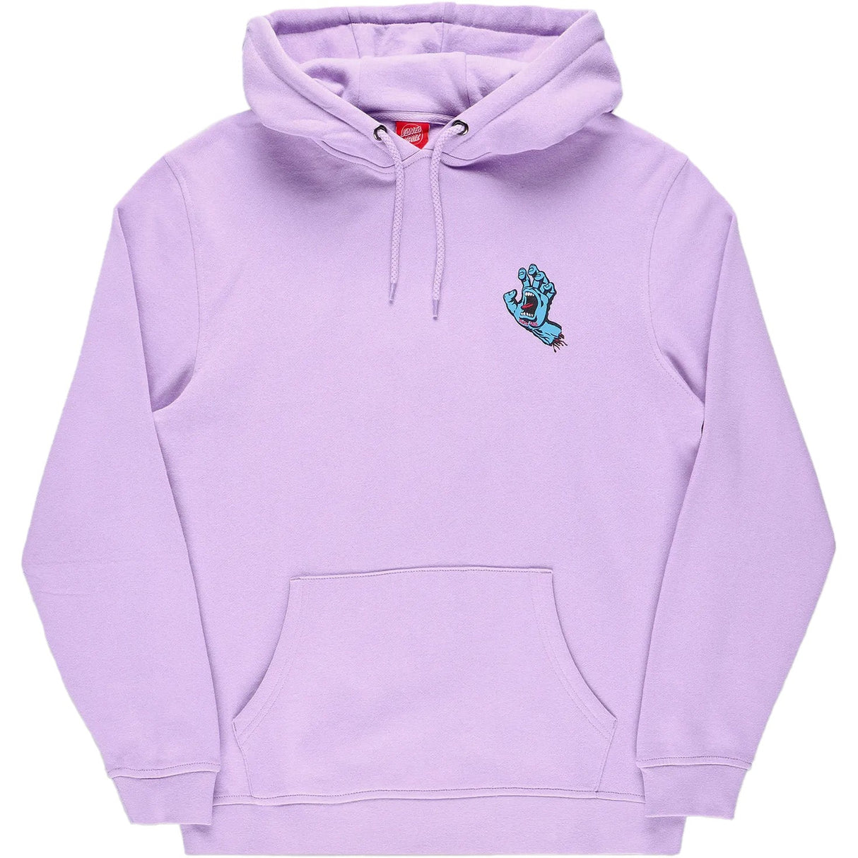 Santa Cruz Screaming Hand Chest Hoodie - Digital Lavender