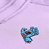 Santa Cruz Screaming Hand Chest Hoodie - Digital Lavender