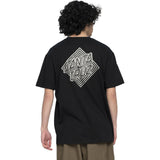 Santa Cruz Solitaire Dot T Shirt - Black
