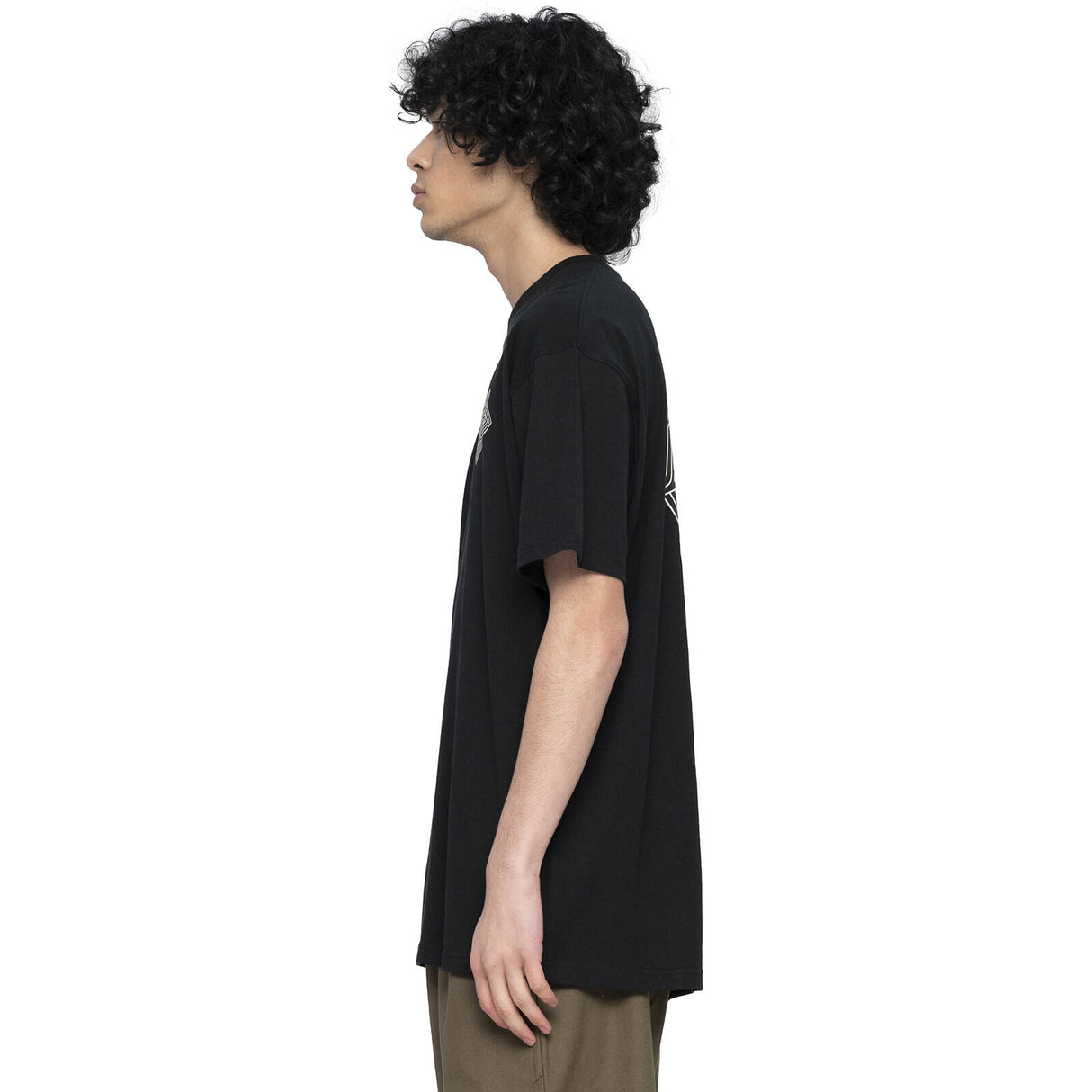 Santa Cruz Solitaire Dot T Shirt - Black