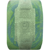 Santa Cruz Slime Balls Light Ups OG Slime Skateboard Wheels - Blue/Green Glitter 60mm