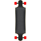 Santa Cruz Flame Dot Drop Down Complete Cruiser Skateboard - 40''
