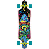 Santa Cruz Time Warp Drop Thru Complete Cruiser Skateboard - 36''