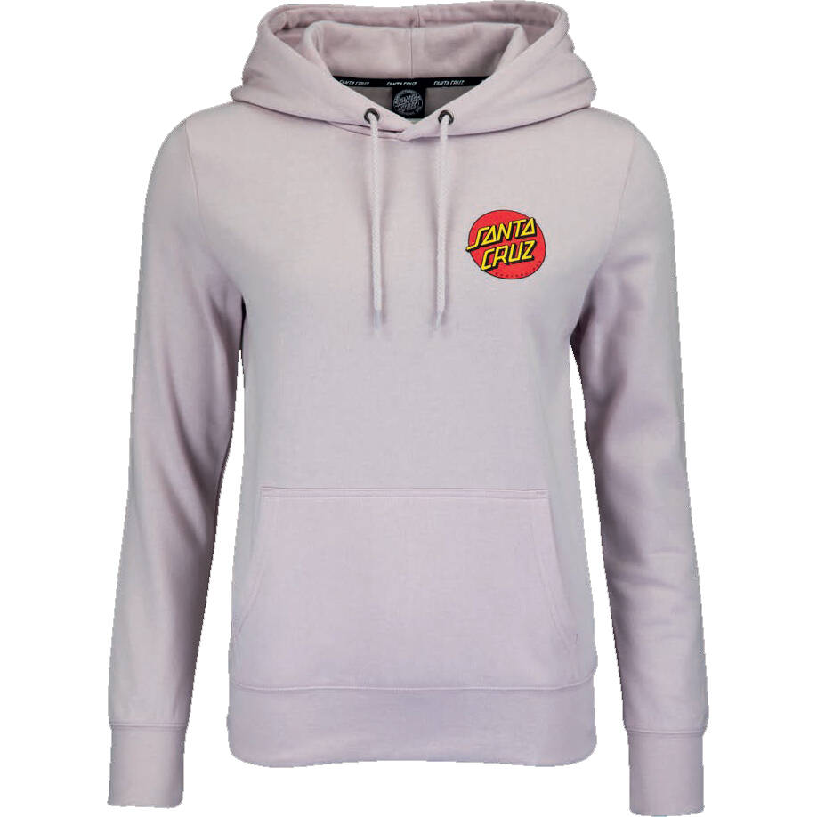 Santa Cruz Classic Dot Womens Hoodie - Lavender Blue