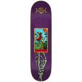 Santa Cruz Delfino Tarot VX Skateboard Deck - Purple 8.25''