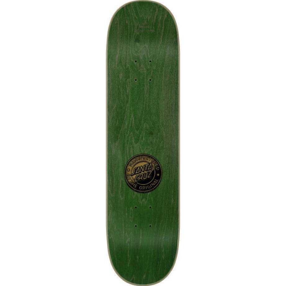 Santa Cruz Dollar Flame Dot Skateboard Deck - Multi 8''