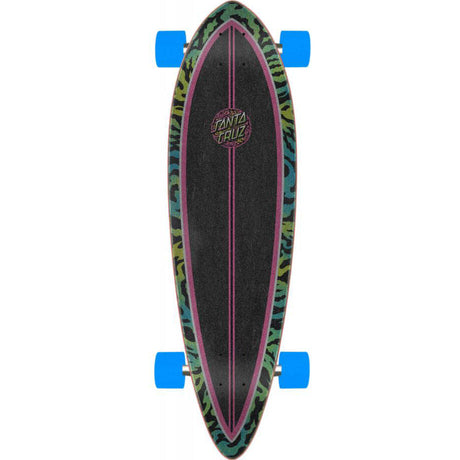 Santa Cruz Obscure Dot Pintail Complete Longboard - Multi 33''