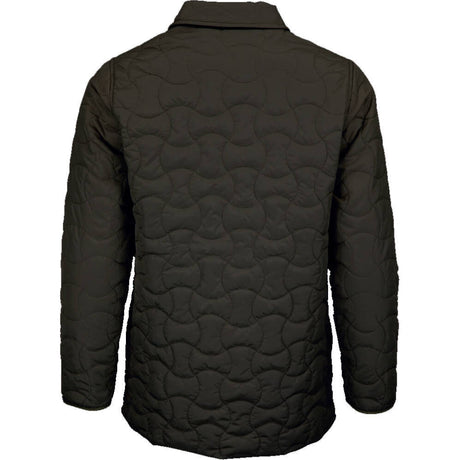 Santa Cruz Oval Line Dot Quilted Womens Jacket - Military