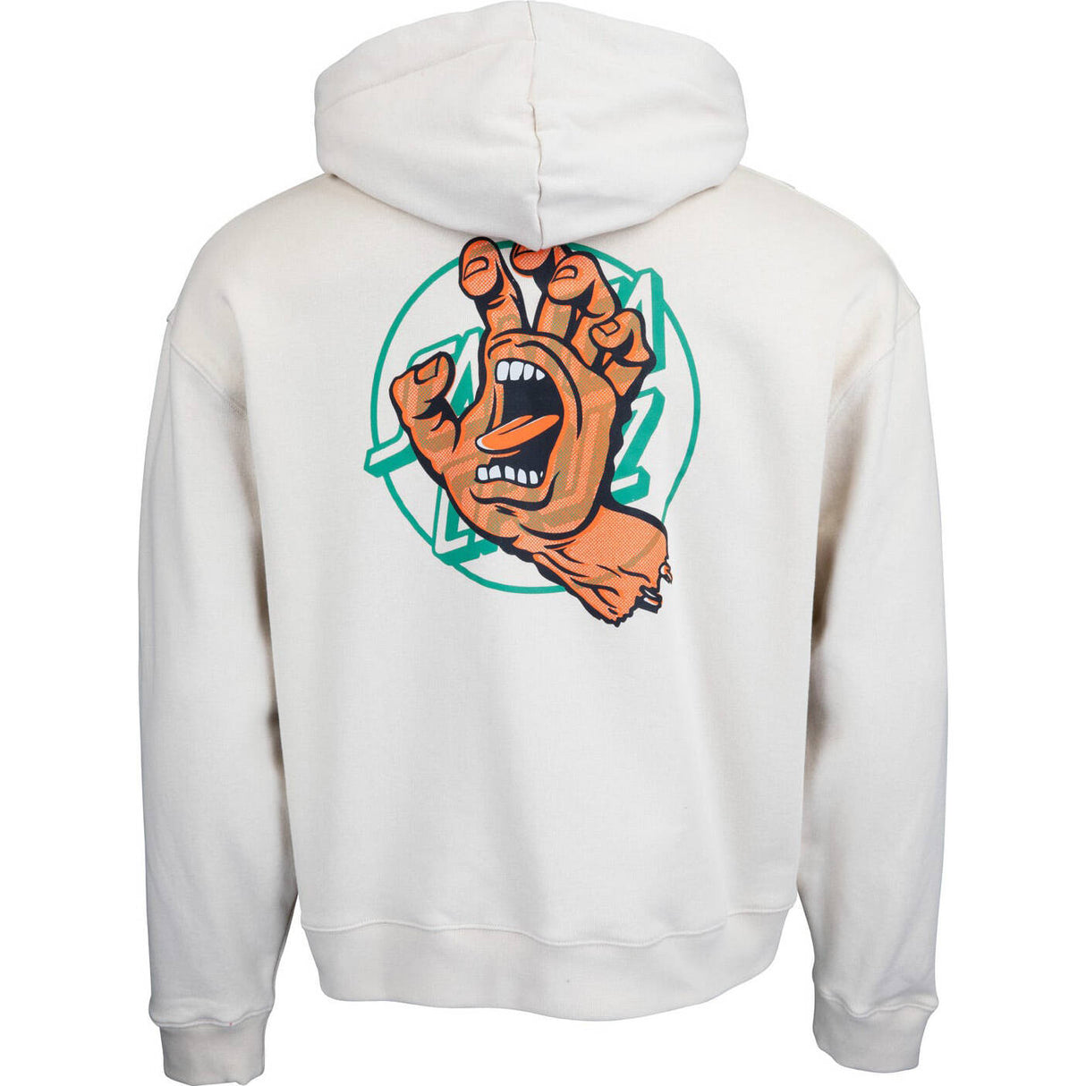 Santa Cruz Opus Hand Overlay Hoodie - Off White