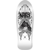 Santa Cruz Reissue Natas Panther 2 My Colourway Skateboard Deck - White/Black 10.538"