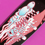 Santa Cruz Reissue Slasher Decoder Skateboard Deck - Multi 10.1"