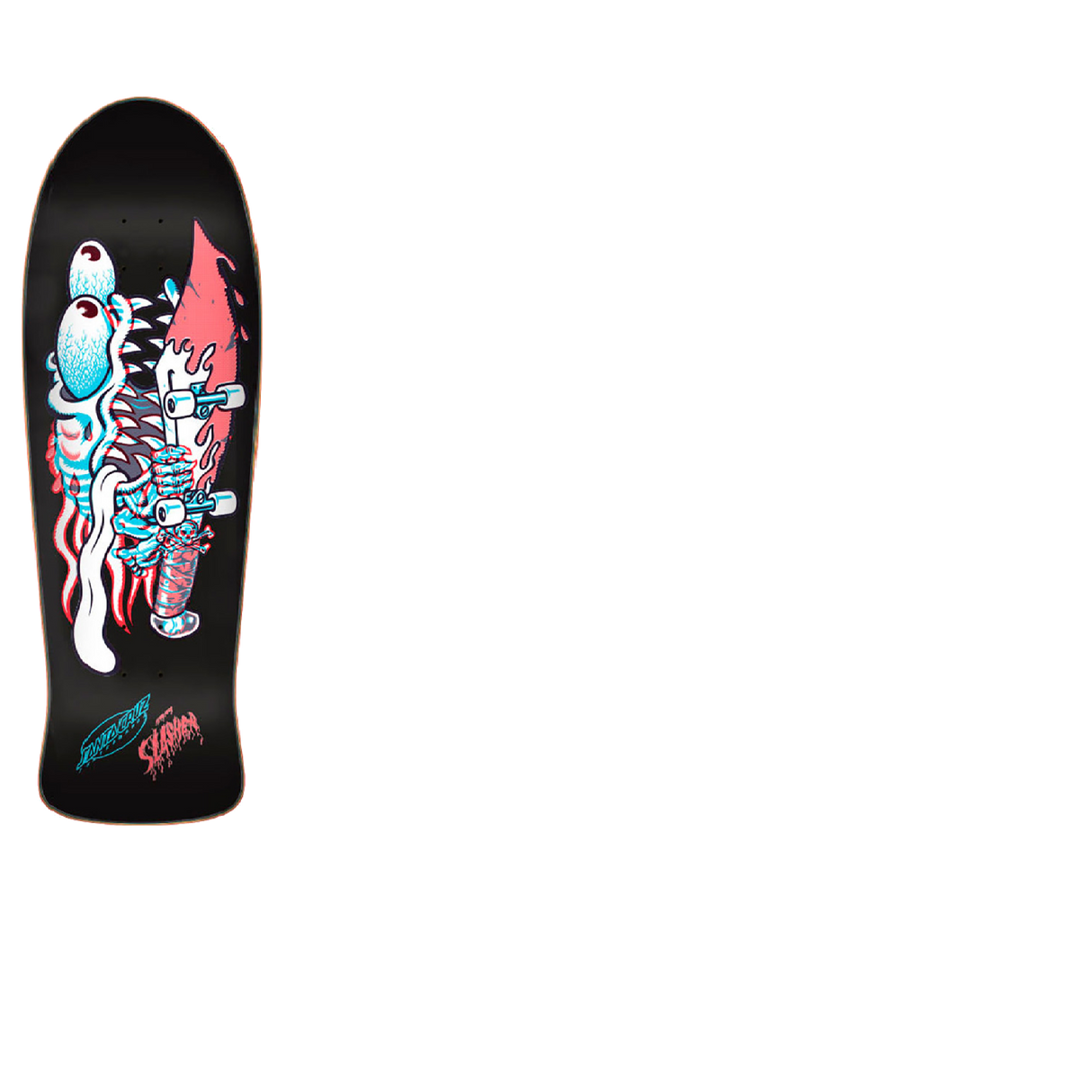 Santa Cruz Reissue Slasher Decoder Skateboard Deck - Multi 10.1"