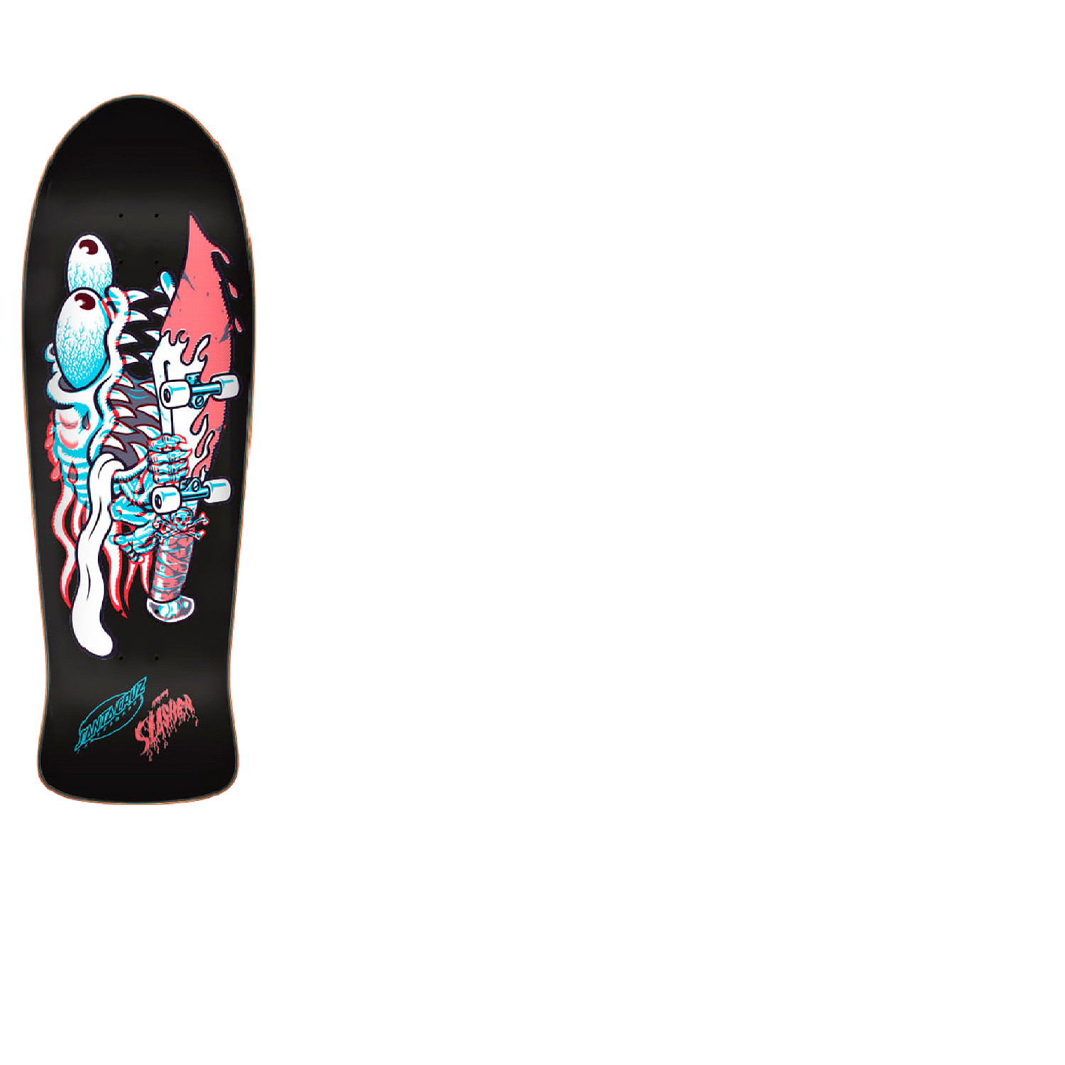 Santa Cruz Reissue Slasher Decoder Skateboard Deck - Multi 10.1"